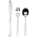 Kit de lunch en tissu brun