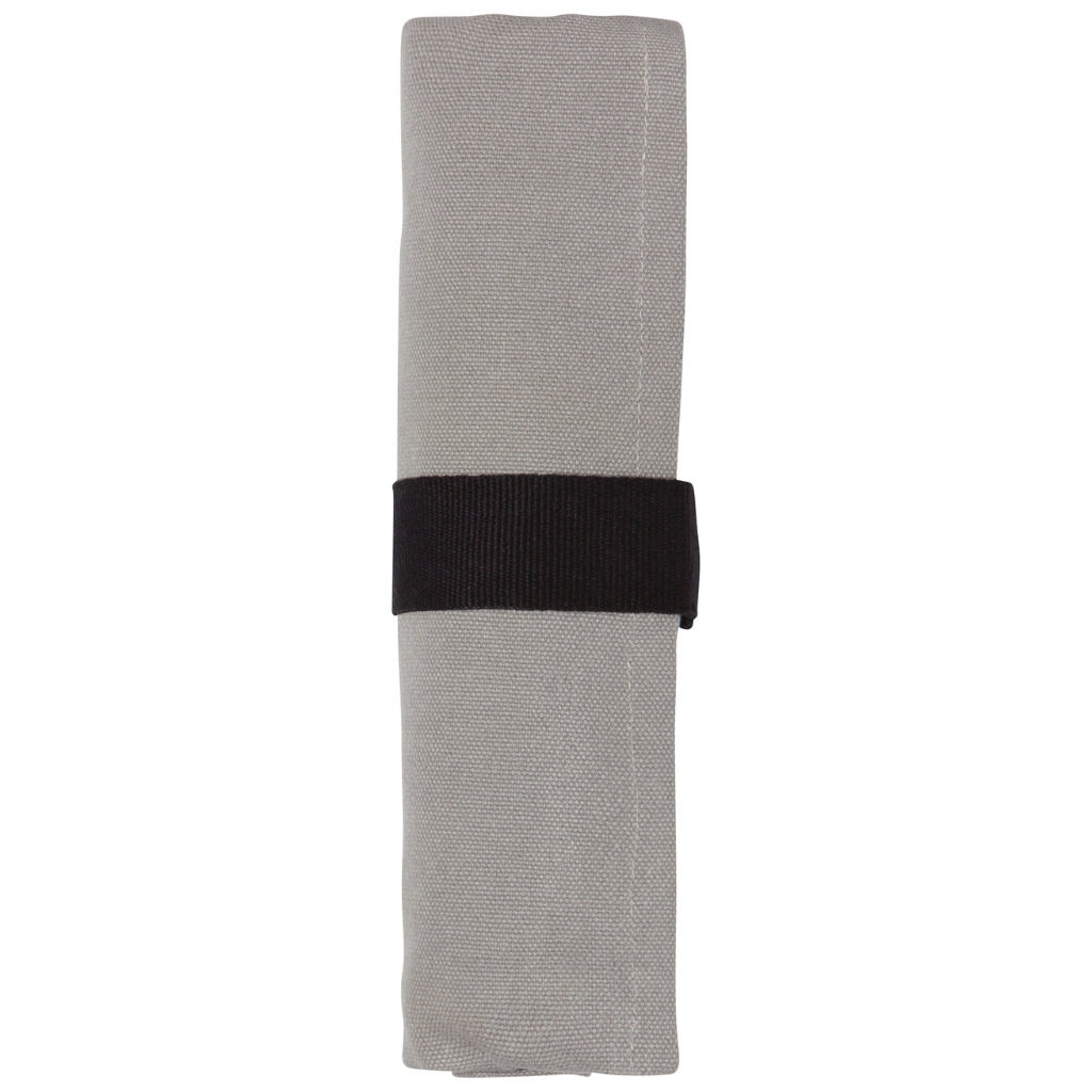 Kit de lunch en tissu gris