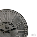 Horloge en métal 
