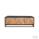 Meuble audio Koddy en acacia