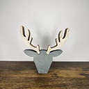 Décoration tête de cerf