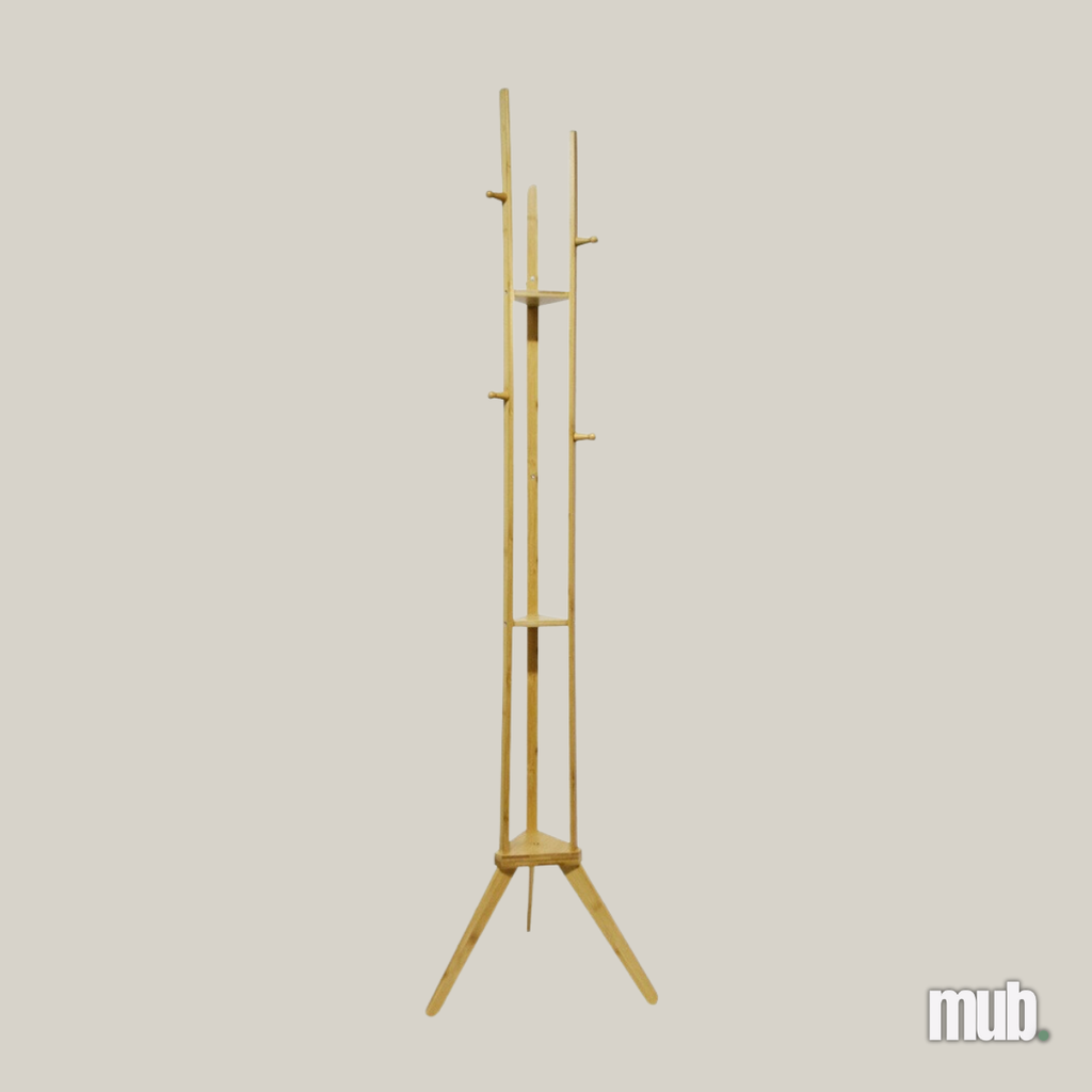 Porte manteaux / patère en bambou