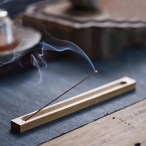 [mub.ax.ehb1] Porte encens en bambou