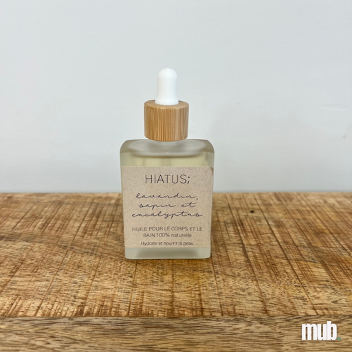 [mubart.hia.hcb] Huile naturel pour le corps