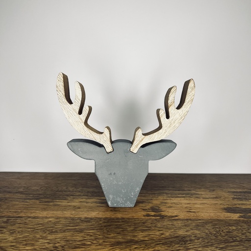 [mub.ax.deer001] Décoration tête de cerf