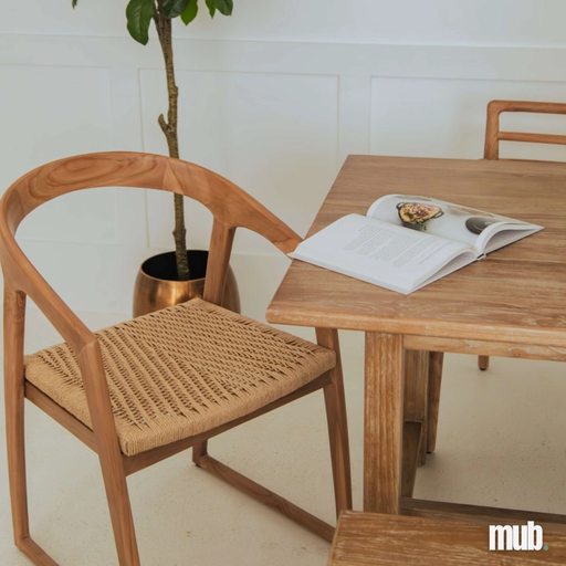 [mub.cc.elech] Fauteuil en Teck Éléonore