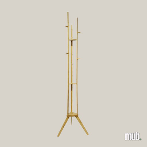Porte manteaux / patère en bambou