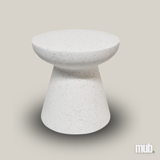 Table d'appoint Maddy blanche