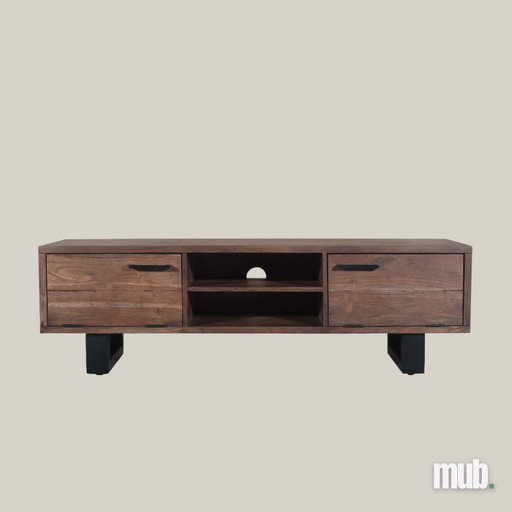 Meuble audio 59'' | Acacia Massif