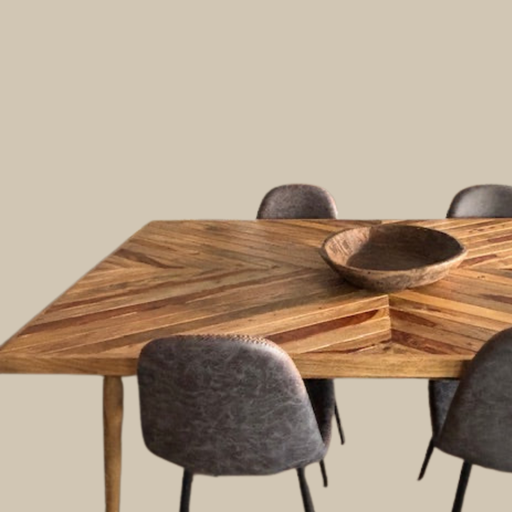 Table à diner Napoli 72 '' | Bois de manguier