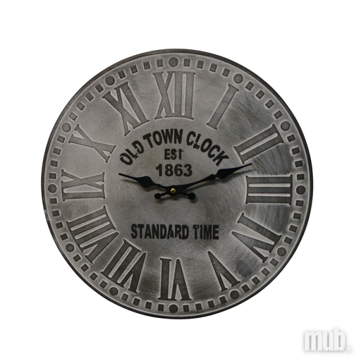[MUB.CLK.003] Horloge vintage en métal